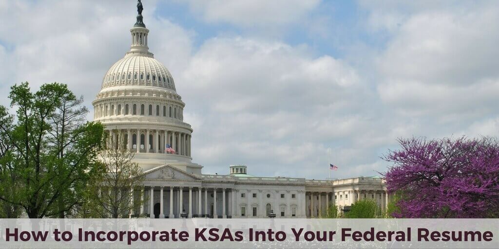 ksas for federal resume