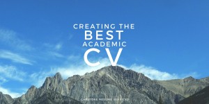 academic CV writer