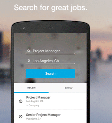 LinkedIn Job Search App