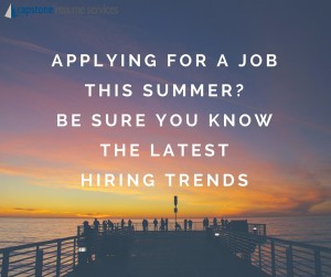 keep up with hiring trends to land a job this summer