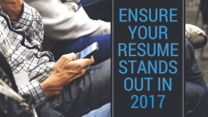 2017 resume tips