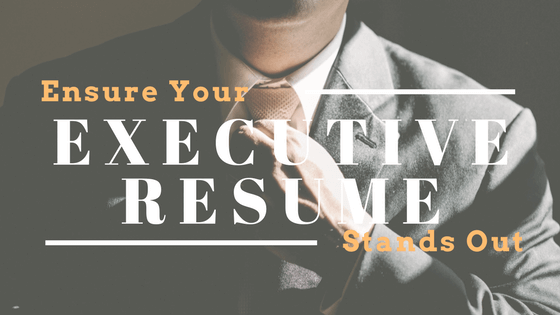 executive resume tips