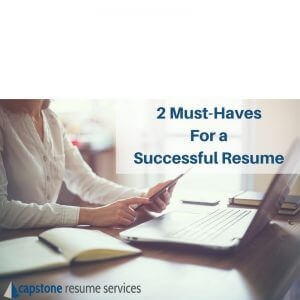 resume must haves