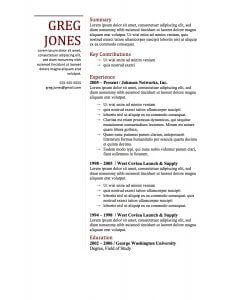 free resume design