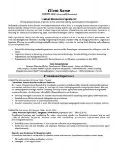 executive resume design