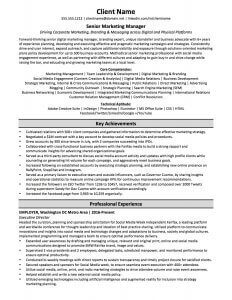 executive resume template