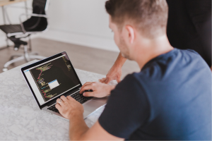 Image of technology worker for technical resume optimization blog