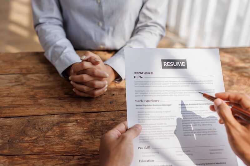 strong resume