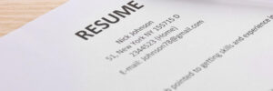 resume