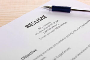 resume